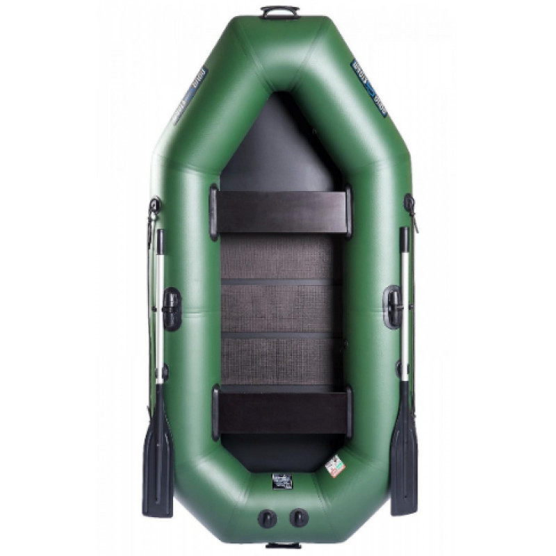 Надувна лодка Aqua-Storm St-280 ПВХ гребна 280 см вантажопідйомність 230 кг вага 21 кг 2 місця