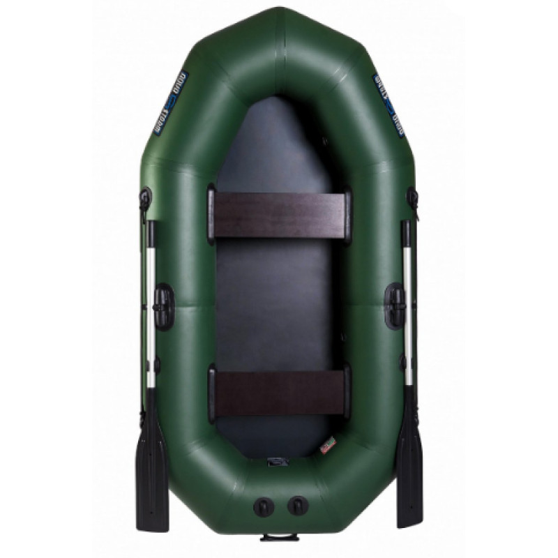 Надувна лодка Aqua-Storm MA 240 ПВХ гребна 200 кг вантажопідйомність 15 кг для риболовлі двомісна