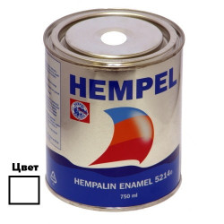 Фарба HEMPALIN ENAMEL 750 мл біла алкідна атмосферостійке покриття для сталевих і дерев'яних конструкцій Фарба HEMPALIN ENAMEL 750 мл біла алкідна атмосферостійке покриття для сталевих і дерев'яних конструкцій