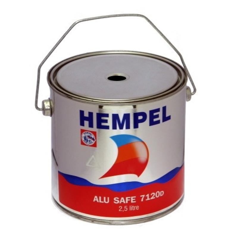 Фарба антиобростаюча Hempel Alu Safe чорна 2.5 л для алюмінієвих суден з самополірованим ефектом
