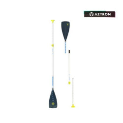 Весло AZTRON AC-P050 NEO Junior Fiberglass 3-секційне 175 см регульована висота Т-подібна ручка легке 589 г Весло AZTRON AC-P050 NEO Junior Fiberglass 3-секційне 175 см регульована висота Т-подібна ручка легке 589 г