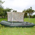 Тент TENT ALong ПВХ для надувного човна 240-300 см з каркасом 179х147 см легка установка