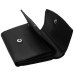 Гаманець жіночий Semi Line RFID Black P8274-0 натуральна шкіра 7 відділень для карток в подарунковій коробці
