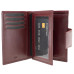 Гаманець жіночий Semi Line RFID Dark Red P8261-2 натуральна шкіра 9 слотів для карток компактний формат