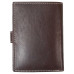 Портмоне чоловіче Semi Line RFID Brown (P8266-1) натуральна шкіра 7 слотів для карток компактний формат