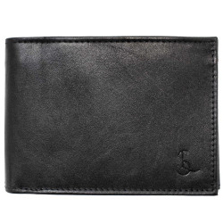 Портмоне чоловіче Semi Line RFID Black (P8276-0) з натуральної шкіри 9 слотами для карток в подарунковій коробці Портмоне чоловіче Semi Line RFID Black (P8276-0) з натуральної шкіри 9 слотами для карток в подарунковій коробці