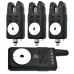Сигналізатори GLADIATOR RF698 3+1 Black з пейджером 3 магніти радіус дії до 150 м вологозахист ударостійкість