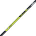 Палиці для скандинавської ходьби Gabel X-5 Black/Yellow 110 фіксованої довжини легкі карбонові вага 153 г