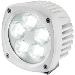 Прожектор LED HD Osculati 5x10 Вт з ручним управлінням IP67 білий алюміній для навігації 10-30 В Прожектор LED HD Osculati 5x10 Вт з ручним управлінням IP67 білий алюміній для навігації 10-30 В
