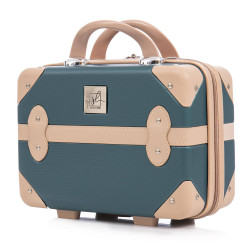 Бьюті-кейс Semi Line T5838-1 10L Green-Navy ABS-пластик 31.5x23x15 см 0.9 кг для ручний поклажи Бьюті-кейс Semi Line T5838-1 10L Green-Navy ABS-пластик 31.5x23x15 см 0.9 кг для ручний поклажи