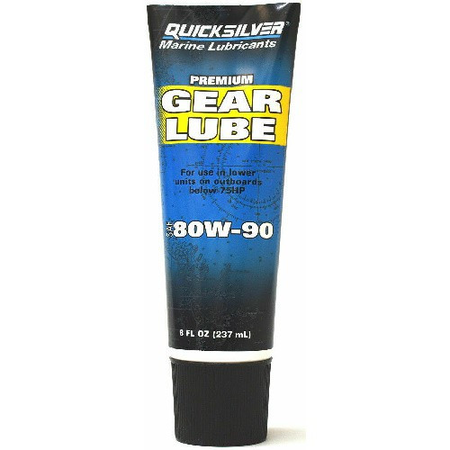 Масло трансмісійне Quicksilver Premium Gear Lube Oil 80W-90 0.237 л для моторів Mercury до 75 к.с.