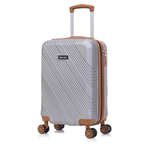 Валіза Semi Line T5849-1 Light Grey 20