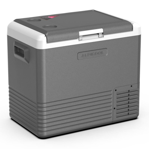 Компрессорний автохолодильник Alpicool CL50G 45 літрів до -20℃ USB-вихід РК-дисплей 12/24/220 вольт
