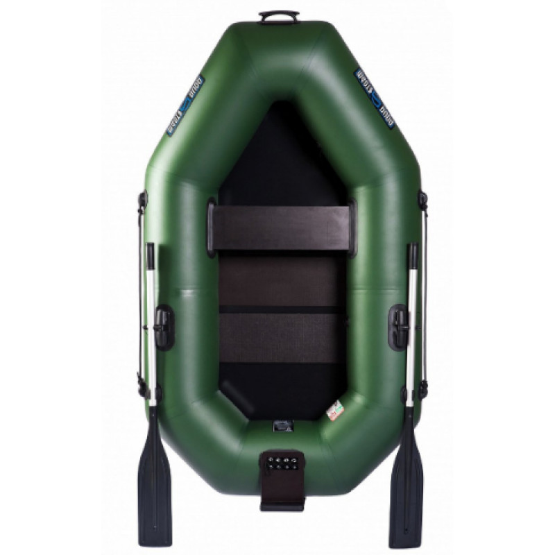 Надувна лодка Aqua-Storm ST220C DT ПВХ гребна вантажопідйомність 160 кг два гермоотсіки сланевий настил