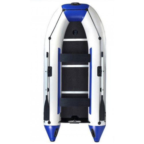 Надувна лодка Aqua-Storm Evolution STK 330 e моторна ПВХ 4-місна з жорстким дном вантажопідйомність 500 кг