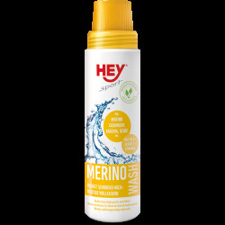 Засіб для прання вовни HeySport Wool Wash 250 мл ніжна формула зберігає структуру натуральних волокон