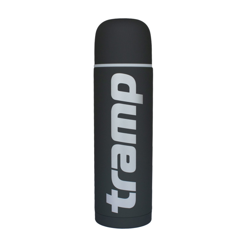Термос TRAMP Soft Touch UTRC-110 1.2 л сірий з антиковзним покриттям довге утримання температури