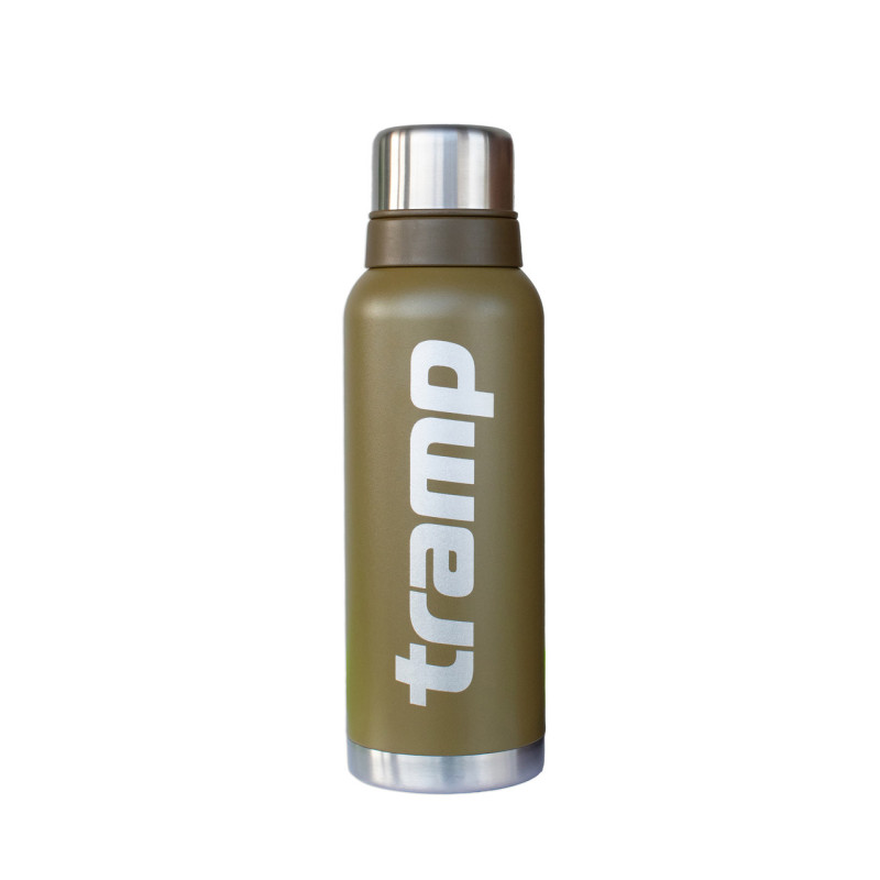 Термос TRAMP Expedition Line 1.2 л UTRC-028 Олива з нержавіючої сталі ваги 625 г для напоїв з пожиттєвою гарантією