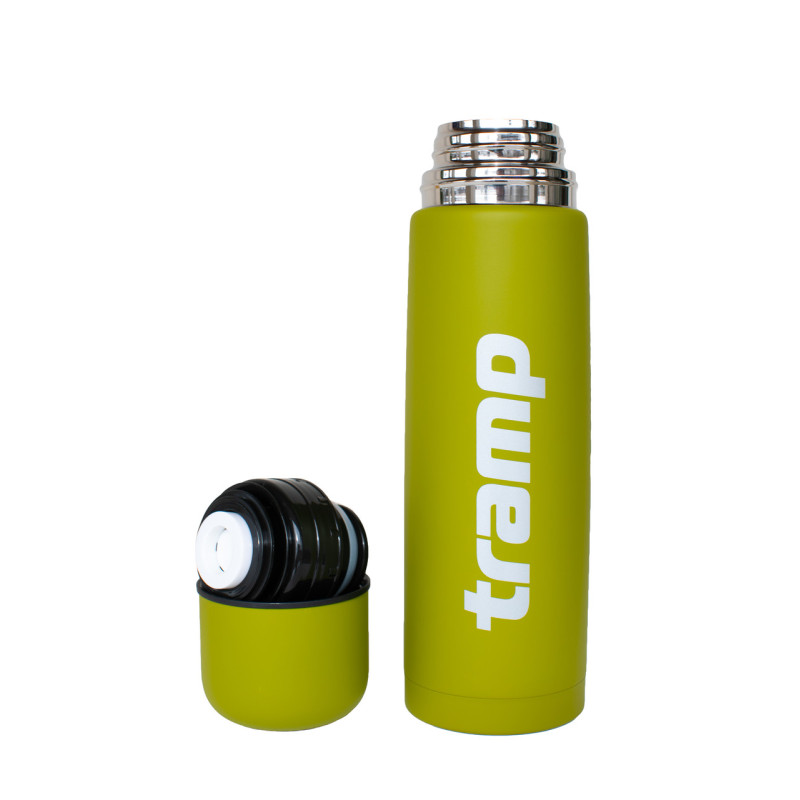 Термос TRAMP Basic UTRC-112 0.75 л нержавіюча сталь оливковий для зберігання напоїв температури до 83°C