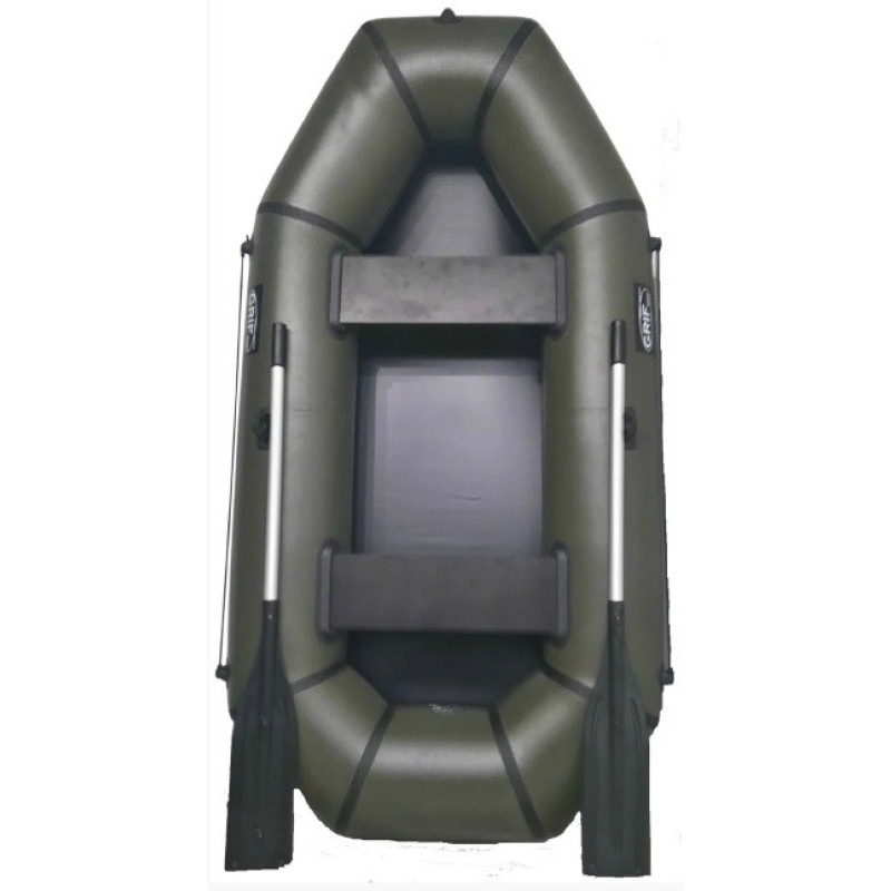 Лодка ПВХ Grif boat GL-250 Гриф двомісна вантажопідйомність 215 кг довжина 249 см щільність 650 г/м²