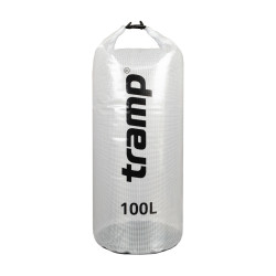Гермомішок ТРАНП PVC 100л прозорий UTRA-109 для зберігання речей та спорядження легкий догляд надійний захист Гермомішок ТРАНП PVC 100л прозорий UTRA-109 для зберігання речей та спорядження легкий догляд надійний захист