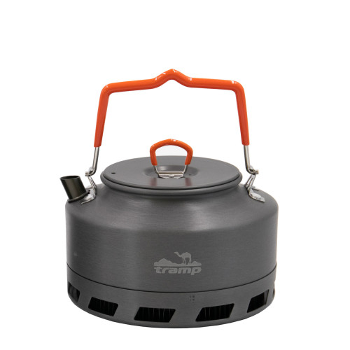 Чайник Tramp Firebird UTRC-120 1.1л з теплообмінником легкий компактний для походів чорний