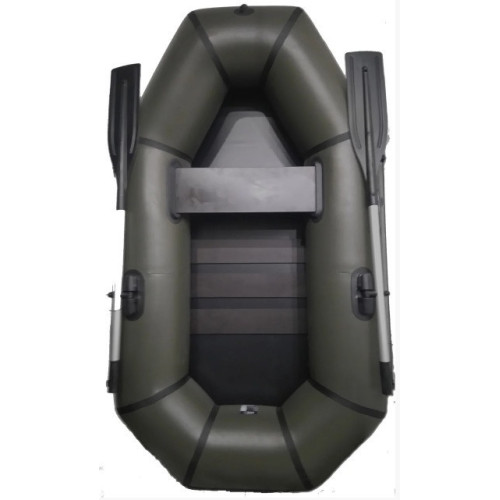 Надувна ПВХ лодка Grif boat GH-210LS з фанерним дном вантажопідйомність 200 кг ширина 120 см