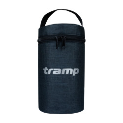 Термочехол Tramp 1 л темно-сірий UTRA-002 зносостійкий текстиль шнуркова застібка легкий і компактний Термочехол Tramp 1 л темно-сірий UTRA-002 зносостійкий текстиль шнуркова застібка легкий і компактний