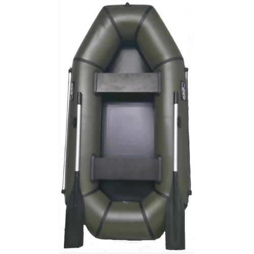 Лодка ПВХ Grif boat GН-250 Гриф 2 пасажира вантажопідйомність 215 кг довжина 249 см армований матеріал