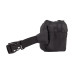 Поясна сумка Tribe Waist bag 2.5 L T-ID-0002 чорного кольору легка зручна для бігу активного відпочинку