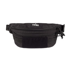 Поясна сумка Tribe Organiser Bag Velcro 3 L чорна легка стильна компактна для активного відпочинку Поясна сумка Tribe Organiser Bag Velcro 3 L чорна легка стильна компактна для активного відпочинку