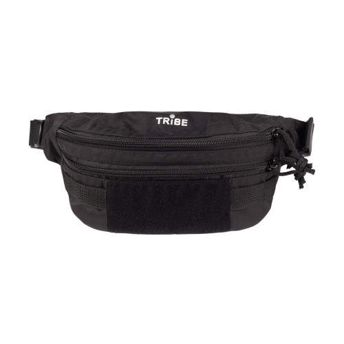 Поясна сумка Tribe Organiser Bag Velcro 3 L чорна легка стильна компактна для активного відпочинку