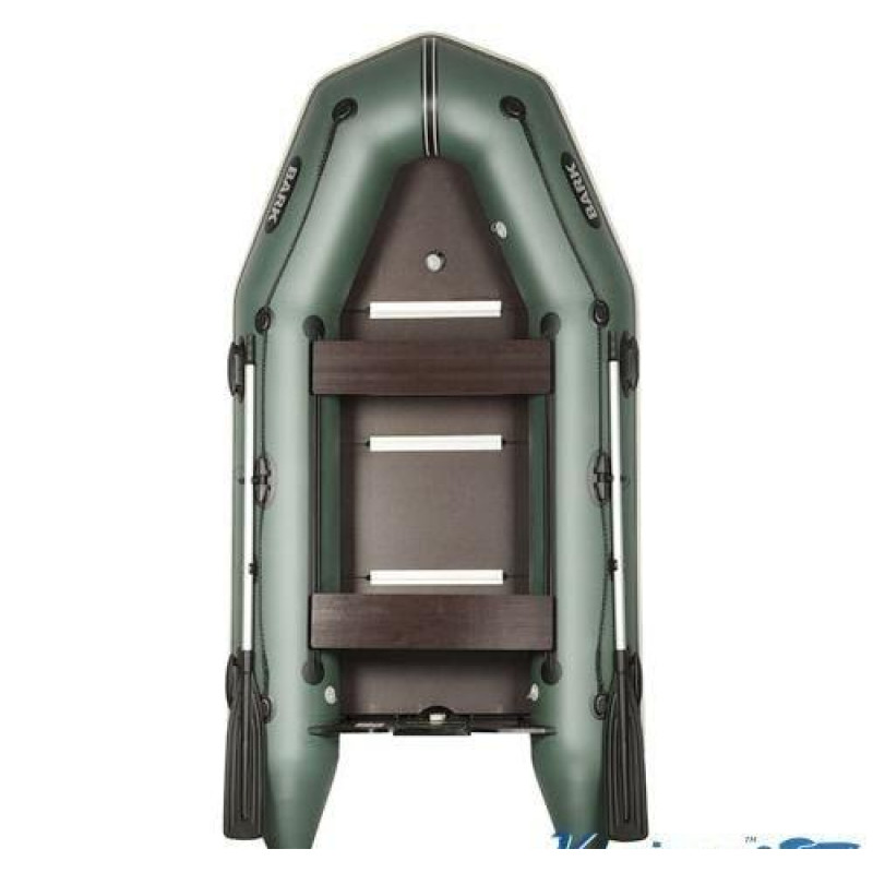 Надувна моторна ПВХ лодка BARK BT-310SD тримісний жорстким дном 390 кг вантажопідйомність пересувні сидіння