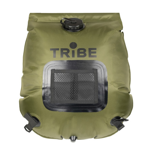 Ємність для душу Tribe Shower 20 л T-MA-0011-оливковий пластиковий бак з довговічного матеріалу компактні розміри