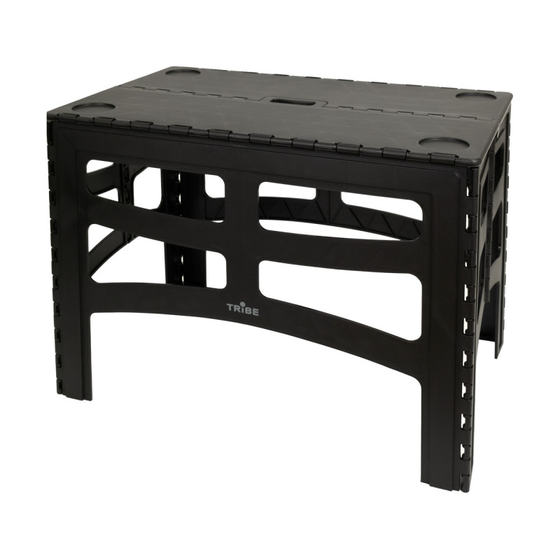 Стіл Tribe Camp Table High T-EF-0004-black розкладний пластиковий легкий для кемпінгу стильний та сучасний