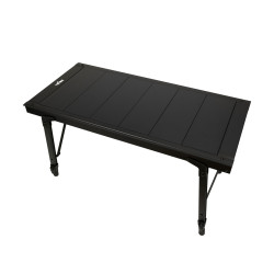 Стіл Tribe Camp Table Alu T-EC-0005-black легкий алюмінієвий складний чорний для відпочинку на природі Стіл Tribe Camp Table Alu T-EC-0005-black легкий алюмінієвий складний чорний для відпочинку на природі