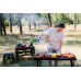 Стіл Tribe Camp Table Alu T-EC-0005-black легкий алюмінієвий складний чорний для відпочинку на природі