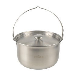 Казан Tribe Family Pot 3.5 л сталевий T-FH-0005-metal для відкритого вогню з корозійностійкої сталі Казан Tribe Family Pot 3.5 л сталевий T-FH-0005-metal для відкритого вогню з корозійностійкої сталі