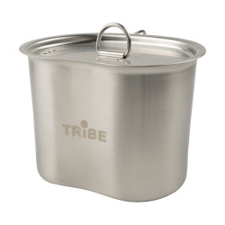 Казанок Tribe Scout 0.7 л T-FH-0011-metal сталевий легкий компактний для активного відпочинку на природі Казанок Tribe Scout 0.7 л T-FH-0011-metal сталевий легкий компактний для активного відпочинку на природі