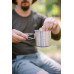 Кружка Tribe Camping Cup T-FA-0012-metal 500 мл металева легка срібляста для туризму і кемпінгу