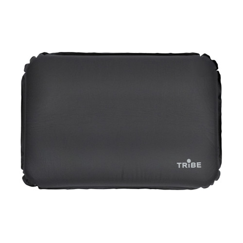 Самонадувна подушка Tribe T-BD-0004-grey компактна легка зносостійка для комфортного сну в подорожах