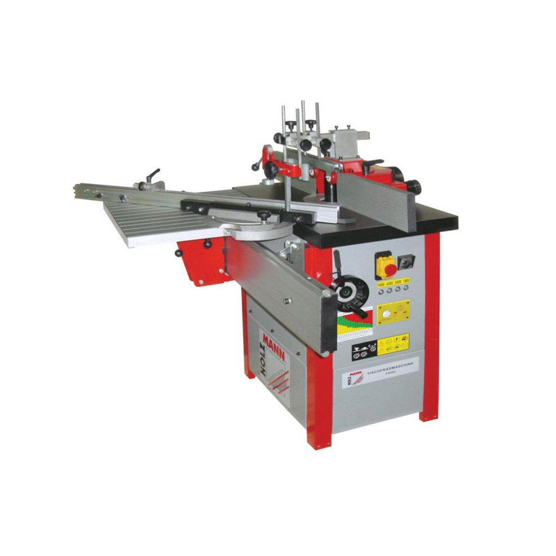 Фрезерний станок Holzmann FS 200 2.8 кВт 4 швидкості 1800/3000/6000/9000 об/хв масивний чавунний стіл