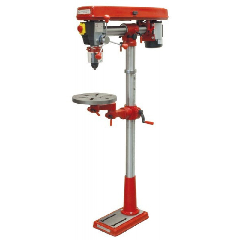 Свердлильний станок Holzmann SB 3116RHN 600 Вт діаметр сверління 16 мм хід шпинделя 80 мм регулювання швидкості 500-2500 об/хв