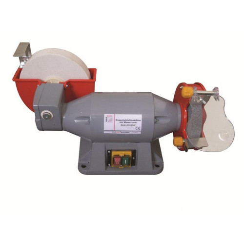 Точильно-шліфувальний апарат Holzmann DSM 150200W вага 19.5 кг розміри 285х555х325 мм промислове виконання