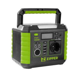 Портативна зарядна станція Zipper ZI-PS330 7 портів літій-іонний акумулятор 288.6 Вт-год компактний дизайн Портативна зарядна станція Zipper ZI-PS330 7 портів літій-іонний акумулятор 288.6 Вт-год компактний дизайн