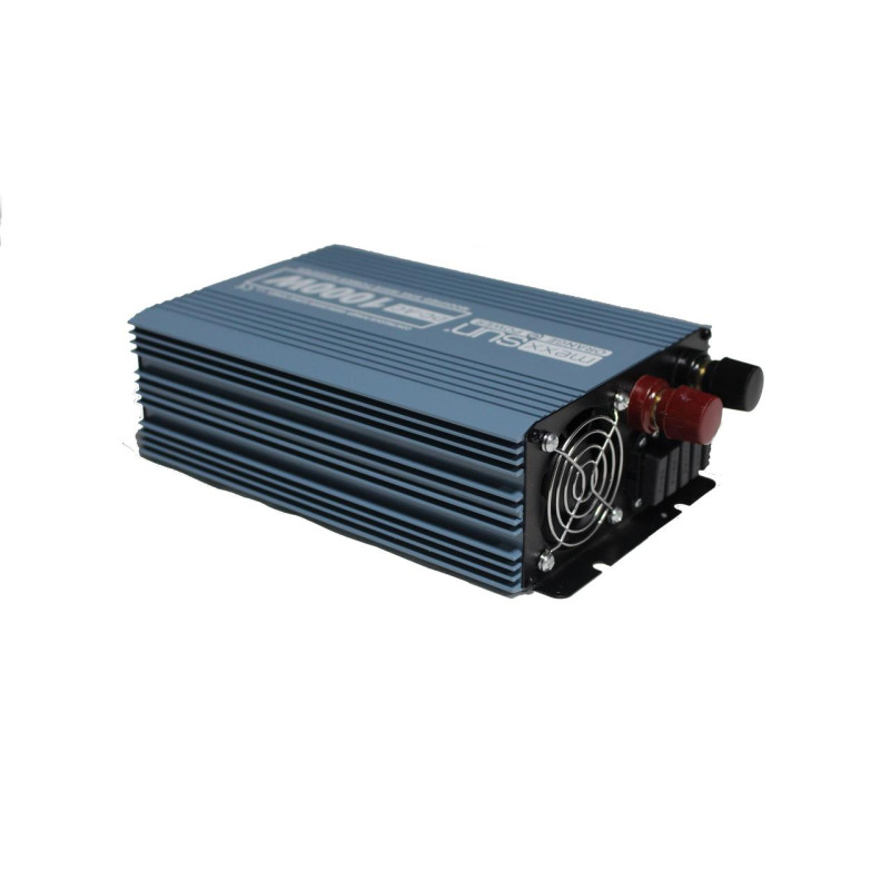 Інвертор напруги MEXXSUN MXS-1000 1000 Вт 12/220 В з модифікованою синусоїдою та ККД більше 89%