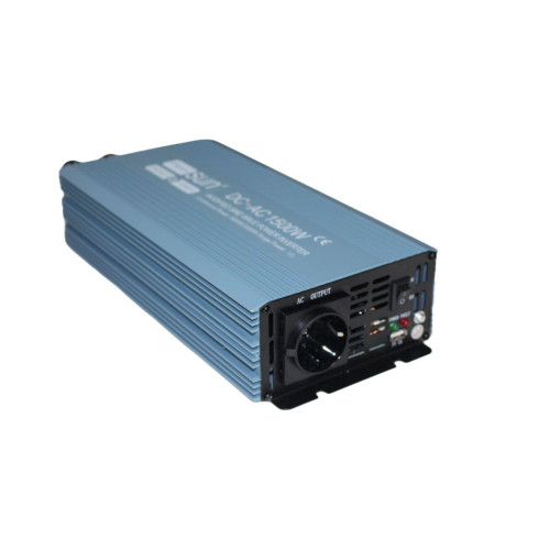 Інвертор напруги MEXXSUN MXS-1500 1500 Вт модифікована синусоїда компактний розмір 340х150х70 мм