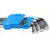 Шестигранні ключі HEX TAGRED TA1047 комплект 9 шт. легована сталь антиковзне покриття універсальні