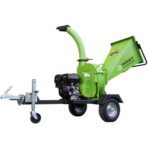 Садовий подрібнювач MAST Gartentechnik DGS1500 бензиновий двигун 13 к.с. продуктивність 5 куб. м/год діаметр деревини до 120 мм