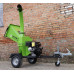 Садовий подрібнювач MAST Gartentechnik DGS1500 бензиновий двигун 13 к.с. продуктивність 5 куб. м/год діаметр деревини до 120 мм